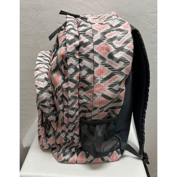 Trans by JanSport Superbreak‎ Backpack Shady Grey Ikat Maze - Picture 3 of 8